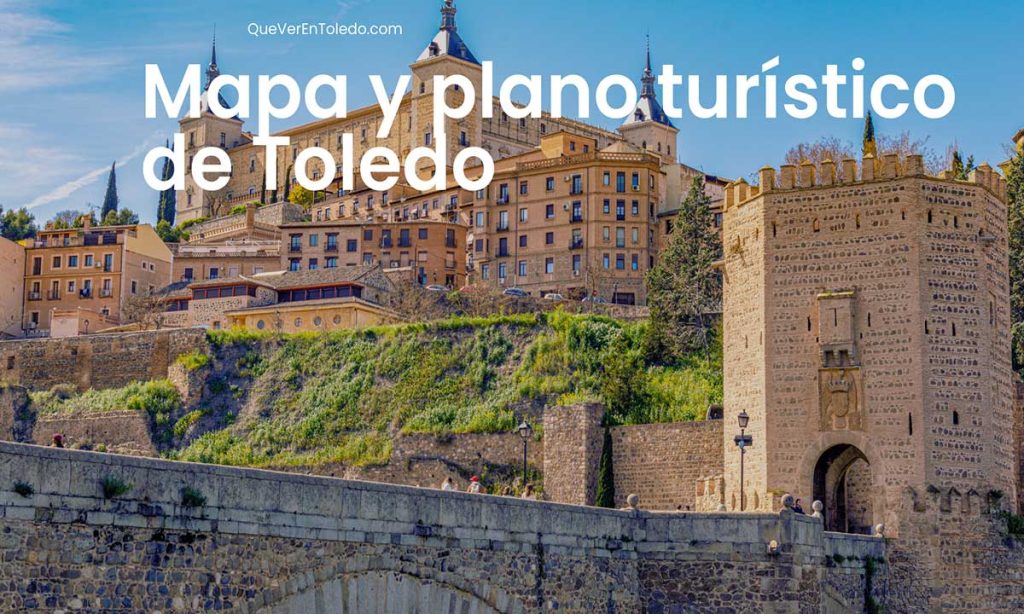 Mapa y plano turístico de Toledo